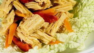 Рецепт Салата из сушеной спаржи