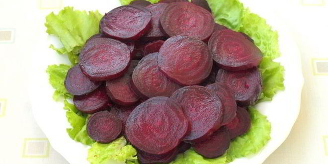 Рецепт салата из свеклы с фетой и кедровыми орешками