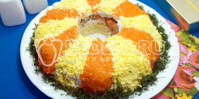 Рецепт салата любаша