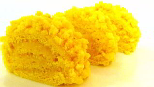 Рецепт Бисквитного рулета Мимоза