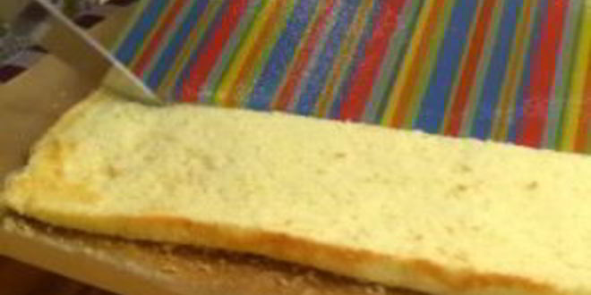 Рецепт бисквитного рулета мимоза