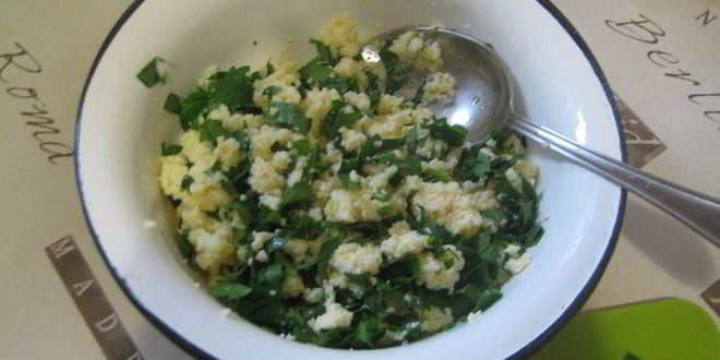 Рецепт французского зеленого салата мимоза