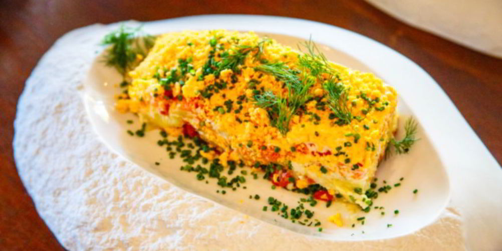 Как приготовить мимозу с неркой