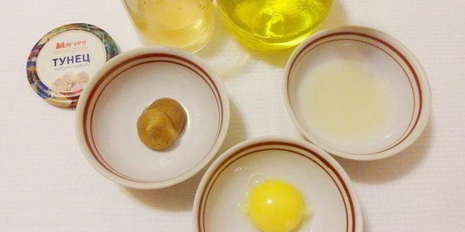 Рецепт мимозы в лаваше