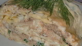 Рецепт Рулета Мимоза в лаваше