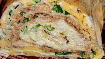 Рецепт Рулета Мимоза