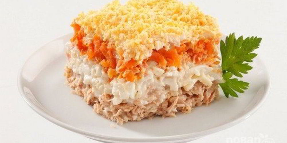 Как приготовить салат мимоза без картошки