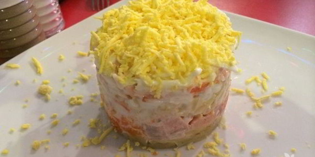 Как приготовить салат мимоза без сливочного масла