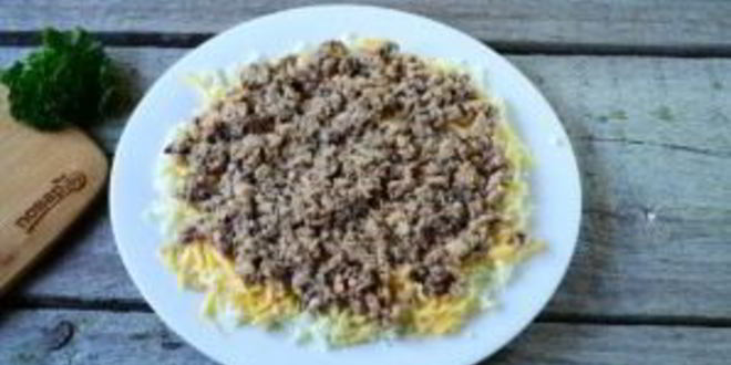 Рецепт салата мимоза классический слоеный