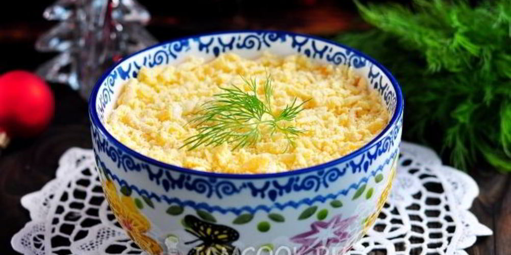 Как приготовить салат мимоза с картошкой