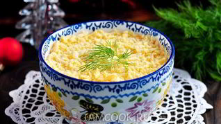 Рецепт Салата Мимоза с картошкой