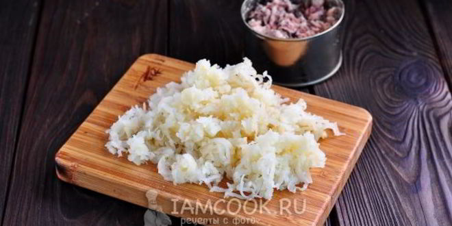 Рецепт салата мимоза с картошкой