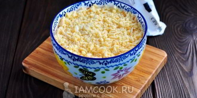 Рецепт салата мимоза с картошкой