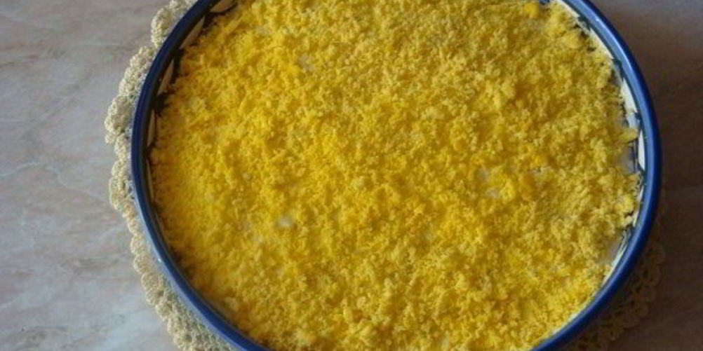 Как приготовить салат мимоза с мясом криля