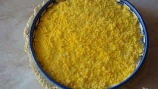 Рецепт Салата Мимоза с мясом криля