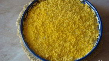 Рецепт Салата Мимоза с мясом криля