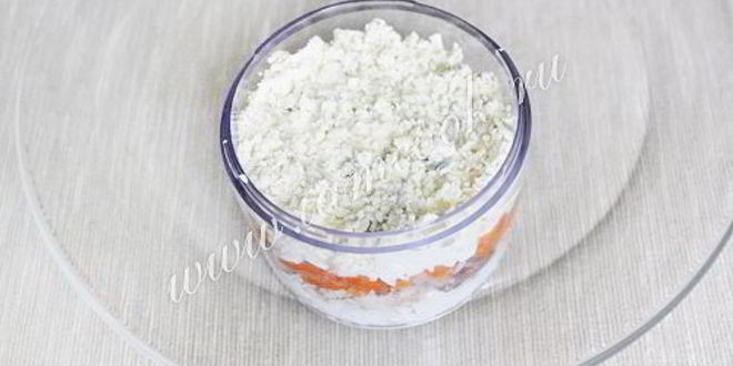 Рецепт салата мимоза с рисом