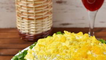 Рецепт Салата Мимоза с сардиной