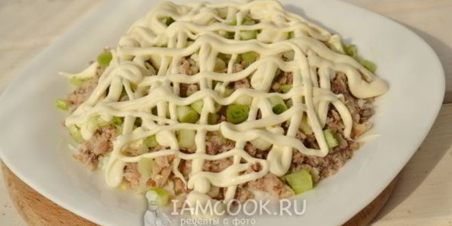 Рецепт салата мимоза с сардиной