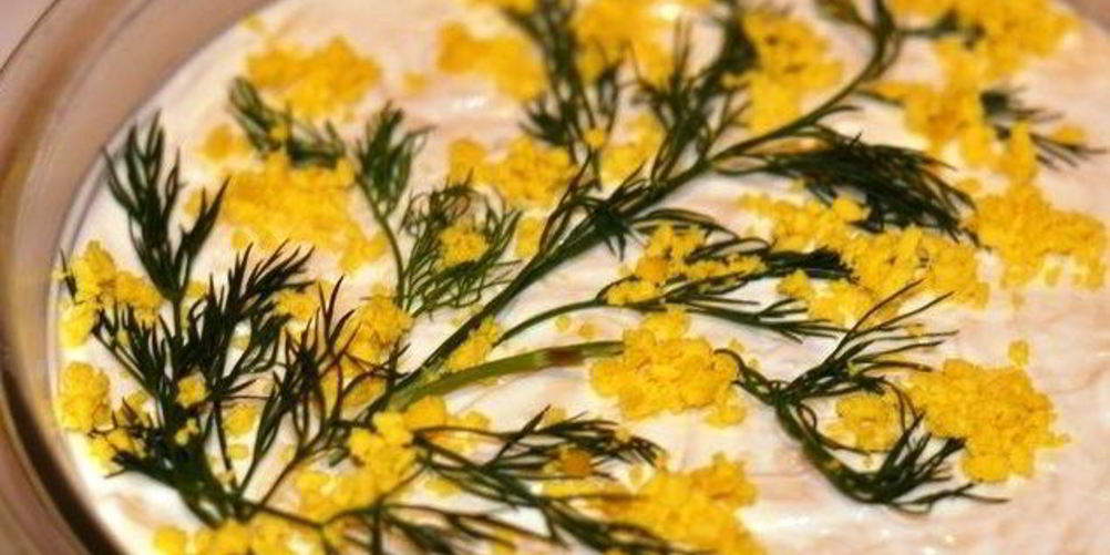 Как приготовить салат мимоза с сыром