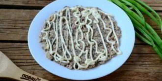 Рецепт салата мимоза со скумбрией