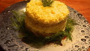 Рецепт Салата Немимозная мимоза