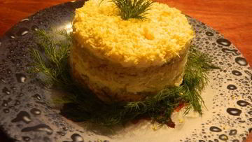 Рецепт Салата Немимозная мимоза