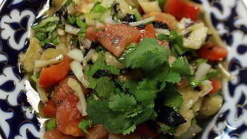 Рецепт Салата На углях