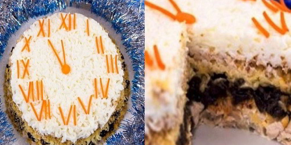 Как приготовить салат новогодний