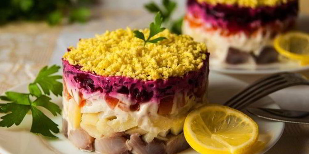 Как приготовить диетическую селедку под шубой