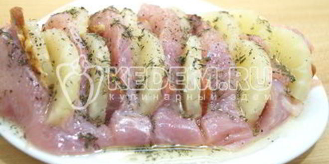 Рецепт индейки под шубой