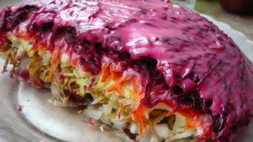 Рецепт Классической сельди под шубой по-домашнему