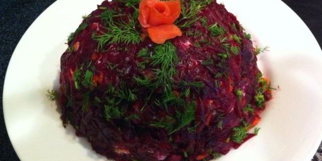 Рецепт красной рыбы под шубой