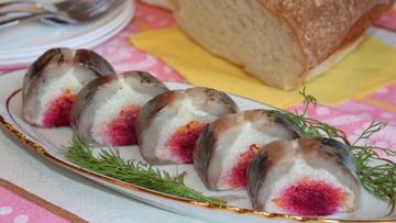 Рецепт Роллов Сельдь под шубой по-домашнему