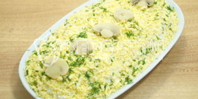 Рецепт салата курица под шубой