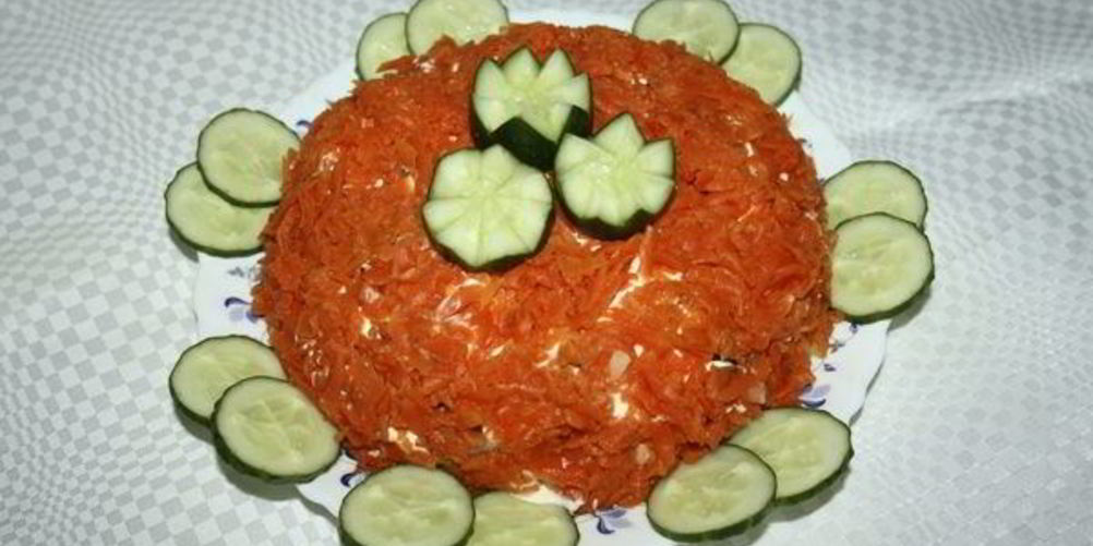 Как приготовить салат лисичка под шубой с селедкой