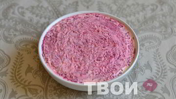 Рецепт Салата Мясо под шубой