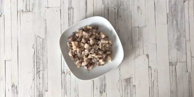 Рецепт салата рыба под шубой