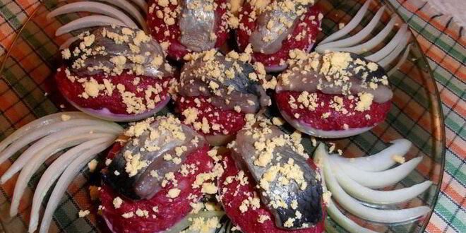 Рецепт салата сельди под шубой