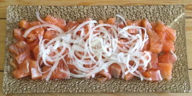 Рецепт салата семга под шубой