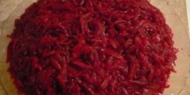 Рецепт сельди под шубой с яблоком