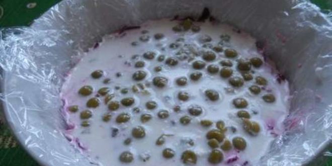 Рецепт сельди под шубой с желатином