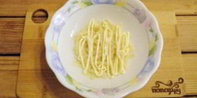 Рецепт селедки под шубой без моркови