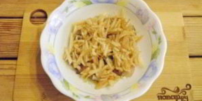 Рецепт селедки под шубой без моркови