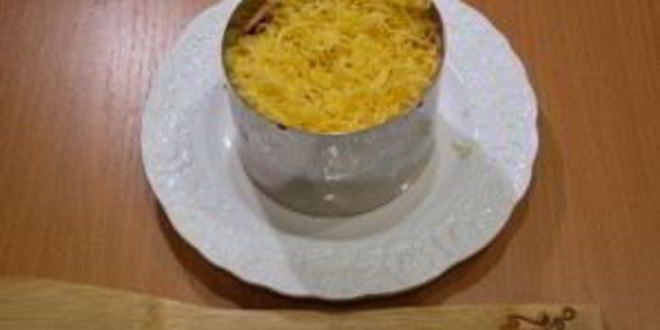 Рецепт селедки под шубой порционная