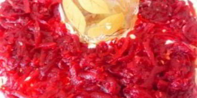 Рецепт селедки под шубой с гранатом