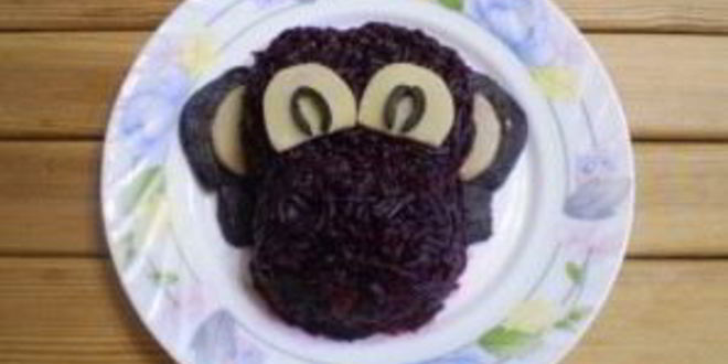 Рецепт селедки под шубой в виде обезьянки