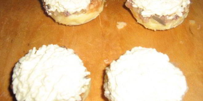 Рецепт закусочных пирожных селедка под шубой