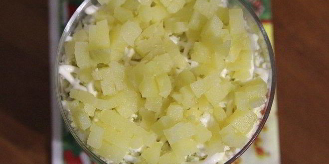 Рецепт салата принцесса на горошине