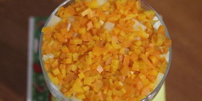 Рецепт салата принцесса на горошине